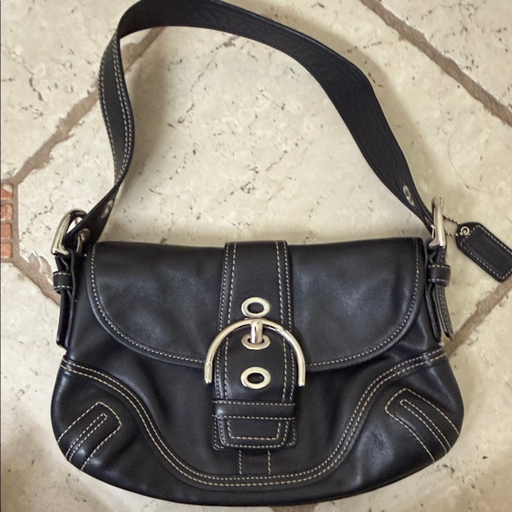 Coach vintage Black Shoulder Bag